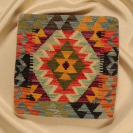   Ręcznie tkana poszewka na poduszkę 45x45 Kilim poduszka dekoracyjna