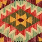 Ręcznie tkana poszewka na poduszkę 45x45 Kilim poduszka dekoracyjna