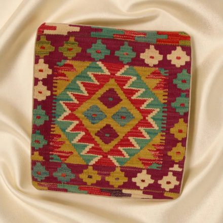 Ręcznie tkana poszewka na poduszkę 45x45 Kilim poduszka dekoracyjna