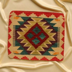   Ręcznie tkana poszewka na poduszkę 45x45 Kilim poduszka dekoracyjna