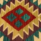 Ręcznie tkana poszewka na poduszkę 45x45 Kilim poduszka dekoracyjna
