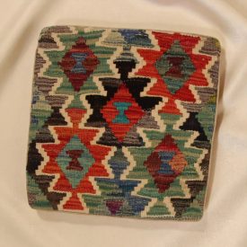   Ręcznie tkana poszewka na poduszkę 45x45 Kilim poduszka dekoracyjna