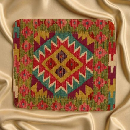 Ręcznie tkana poszewka na poduszkę 45x45 Kilim poduszka dekoracyjna