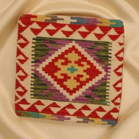   Ręcznie tkana poszewka na poduszkę 45x45 Kilim poduszka dekoracyjna