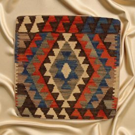   Ręcznie tkana poszewka na poduszkę 45x45 Kilim poduszka dekoracyjna