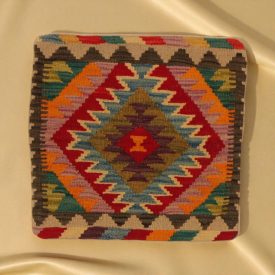   Poduszka dekoracyjna kilim 45x45 ręcznie tkana poszewka na poduszkę