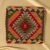 Poduszka dekoracyjna kilim 45x45 ręcznie tkana poszewka na poduszkę