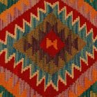 Poduszka dekoracyjna kilim 45x45 ręcznie tkana poszewka na poduszkę