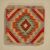 Poduszka dekoracyjna kilim 45x45 ręcznie tkana poszewka na poduszkę