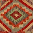 Poduszka dekoracyjna kilim 45x45 ręcznie tkana poszewka na poduszkę