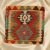 Poduszka dekoracyjna kilim 45x45 ręcznie tkana poszewka na poduszkę