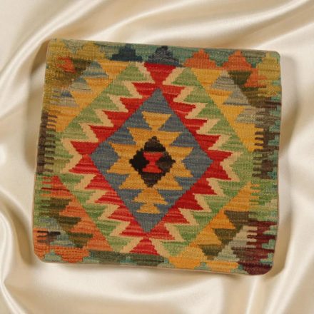 Poduszka dekoracyjna kilim 45x45 ręcznie tkana poszewka na poduszkę