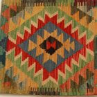 Poduszka dekoracyjna kilim 45x45 ręcznie tkana poszewka na poduszkę