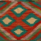 Poduszka dekoracyjna kilim 45x45 ręcznie tkana poszewka na poduszkę