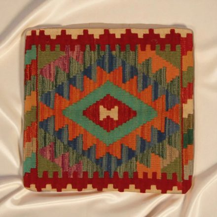 Poduszka dekoracyjna kilim 45x45 ręcznie tkana poszewka na poduszkę