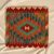 Poduszka dekoracyjna kilim 45x45 ręcznie tkana poszewka na poduszkę