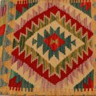 Poduszka dekoracyjna kilim 45x45 ręcznie tkana poszewka na poduszkę