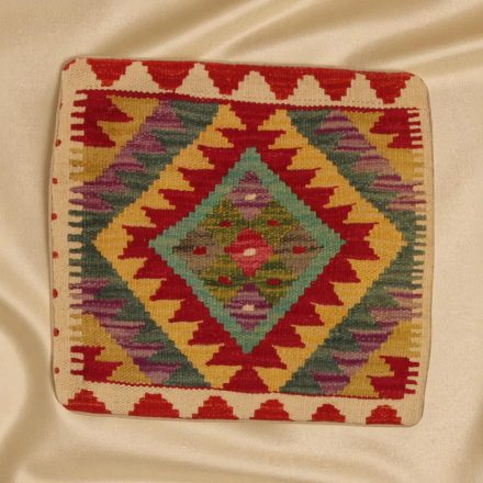 Poduszka dekoracyjna kilim 45x45 ręcznie tkana poszewka na poduszkę