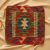 Poduszka dekoracyjna kilim 45x45 ręcznie tkana poszewka na poduszkę