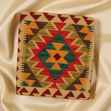 Poduszka dekoracyjna kilim 45x45 ręcznie tkana poszewka na poduszkę