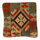 Orientalska poduszka dekoracyjna 50x50 ręcznie tkana poszewka na poduszkę Kilim