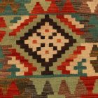 Orientalska poduszka dekoracyjna 50x50 ręcznie tkana poszewka na poduszkę Kilim
