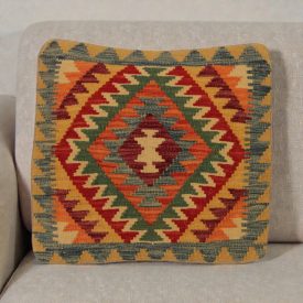   Ręcznie tkana poduszka dekoracyjna 50x50 poszewka na poduszkę Kilim