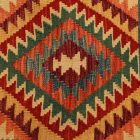Ręcznie tkana poduszka dekoracyjna 50x50 poszewka na poduszkę Kilim