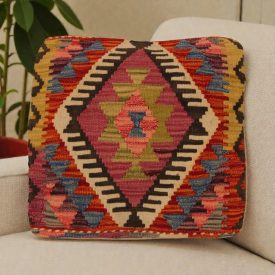   Poduszka dekoracyjna Kilim 50x50 ręcznie tkana poszewka na poduszkę Kilim