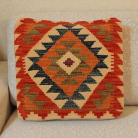   Poduszka dekoracyjna Kilim 50x50 ręcznie tkana poszewka na poduszkę