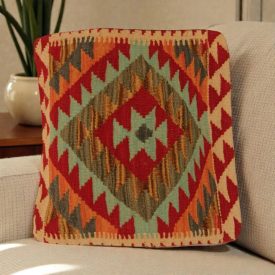   Poszewka na poduszkę Kilim 50x50 ręcznie tkana poduszka dekoracyjna
