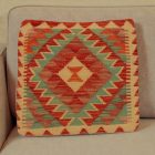 Ręcznie tkana poszewka na poduszkę Kilim 50x50 poduszka dekoracyjna Kilim