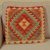 Ręcznie tkana poszewka na poduszkę Kilim 50x50 poduszka dekoracyjna Kilim