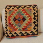 Poszewka na poduszkę Kilim 45x45 ręcznie tkana poduszka dekoracyjna
