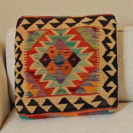   Poszewka na poduszkę Kilim 45x45 ręcznie tkana poduszka dekoracyjna