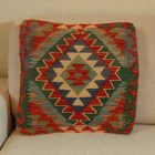 Poszewka na poduszkę Kilim 50x50 ręcznie tkana poduszka