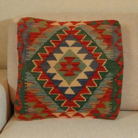 Poszewka na poduszkę Kilim 50x50 ręcznie tkana poduszka