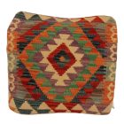 Afgańska poszewka na poduszkę Kilim 50x50 ręcznie tkana poduszka