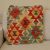 Orientalska poduszka dekoracyjna 45x50 ręcznie tkana poszewka na poduszkę Kilim