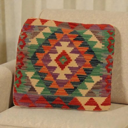Ręcznie tkana poszewka na poduszkę Kilim 50x50 afgańska poduszka dekoracyjna