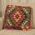 Ręcznie tkana poszewka na poduszkę Kilim 50x50 afgańska poduszka dekoracyjna