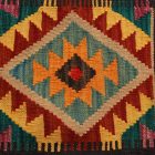 Ręcznie tkana poszewka na poduszkę Kilim 45x50 poduszka dekoracyjna Kilim