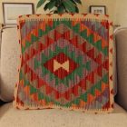 Poduszka Kilim 50x50 ręcznie tkana poszewka na poduszkę