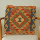 Poduszka Kilim 50x50 ręcznie tkana poszewka na poduszkę