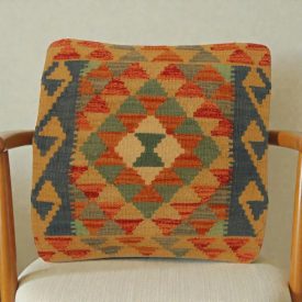 Poduszka Kilim 50x50 ręcznie tkana poszewka na poduszkę