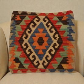   Poszewka na poduszkę Kilim 50x50 ręcznie tkana poduszka dekoracyjna