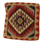 Afgańska poszewka na poduszkę Kilim 50x50 ręcznie tkana poduszka