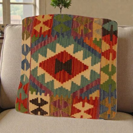 Ręcznie tkana poduszka dekoracyjna 50x50 poszewka na poduszkę Kilim
