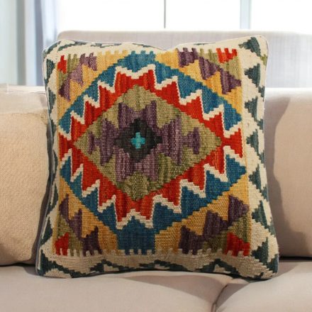 Ręcznie tkana poduszka dekoracyjna 45x45 poszewka na poduszkę Kilim
