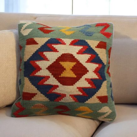 Ręcznie tkana poduszka dekoracyjna 45x45 poszewka na poduszkę Kilim